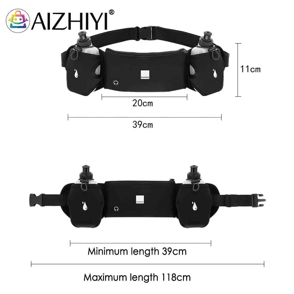 Running Waist Bag with Bottle Holder