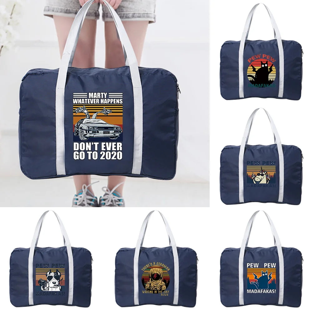 Portable Travel Bag Women Luggage Business Trip Foldable Organizer