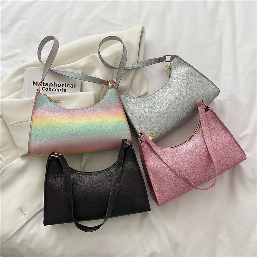 Women Sequin Shoulder Bag Handbags Waist Bag