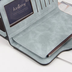 Vrouwen Lederen Portemonnee Clutch - Luxe Kaarthouder