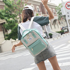 Preppy Backpack Women Youth Style Shoulder Bag Laptop
