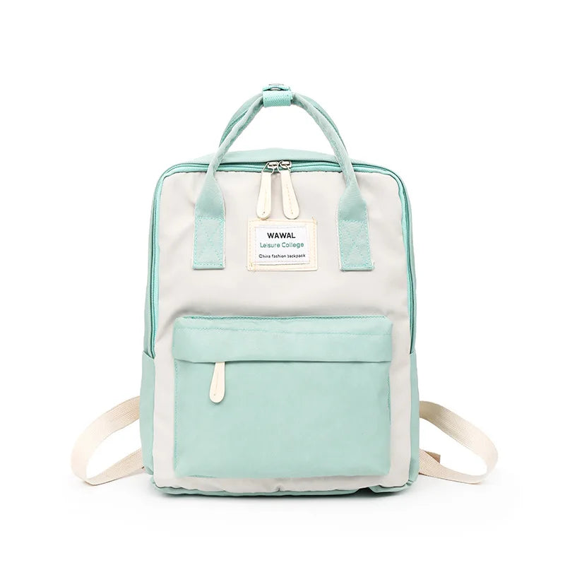 Preppy Backpack Women Youth Style Shoulder Bag Laptop