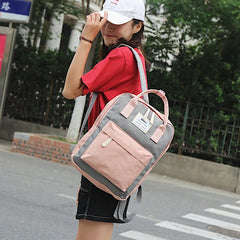 Preppy Backpack Women Youth Style Shoulder Bag Laptop