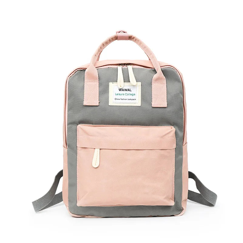 Preppy Backpack Women Youth Style Shoulder Bag Laptop