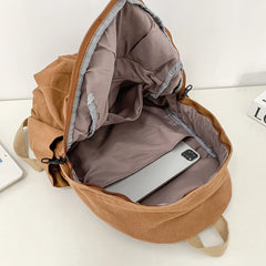 Preppy Style Women Backpack for Teenage Girls Canvas Bagpack Travel Rucksack
