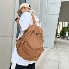 Preppy Style Women Backpack for Teenage Girls Canvas Bagpack Travel Rucksack
