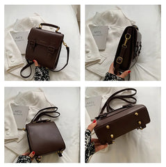 Preppy Women's Backpack Small Schoolbag Travel Shoulder Bags Daypack