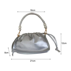 Stylish Beaded Cross Body Bag with Knot Detail