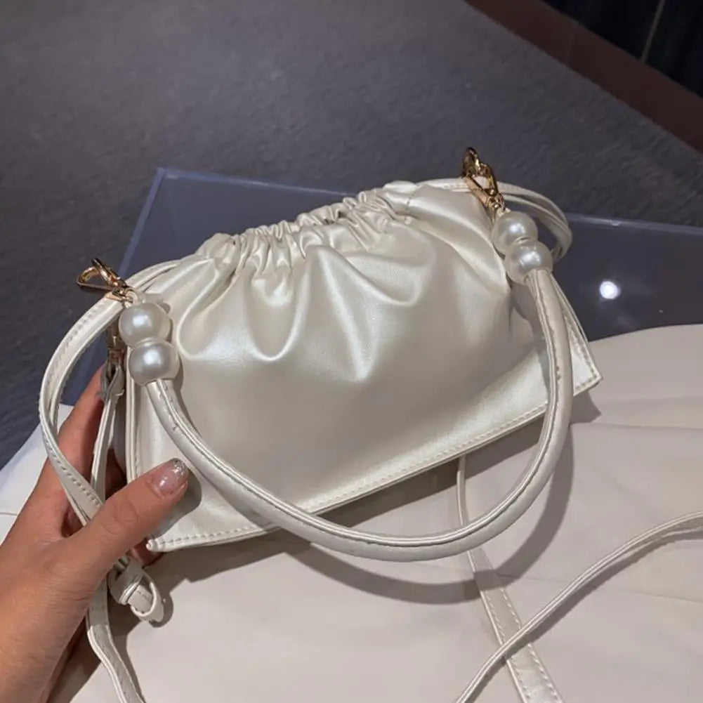 Stylish Beaded Cross Body Bag with Knot Detail