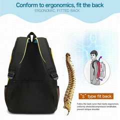 Kids Reflective Schoolbag Light Book Bag