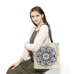 Floral Ceramic Chinoiserie Shoulder Bag for Women