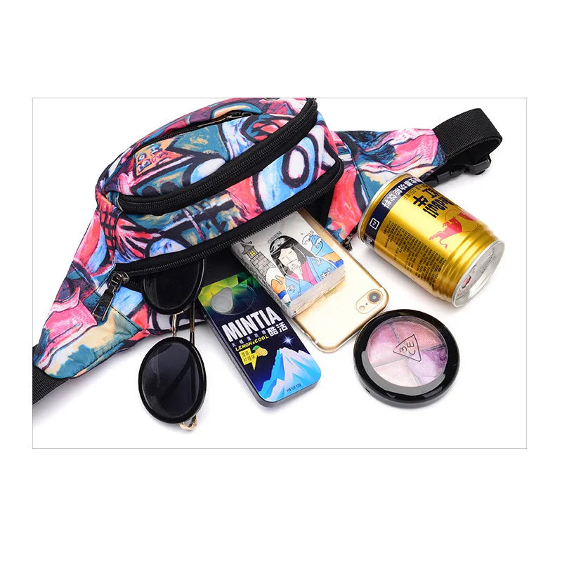 Women's Waist Bag Waterproof Belt Bag for Travel - Fanny Packs