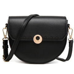 Flower Crossbody Bag PU Leather Handbag Shoulder Bag