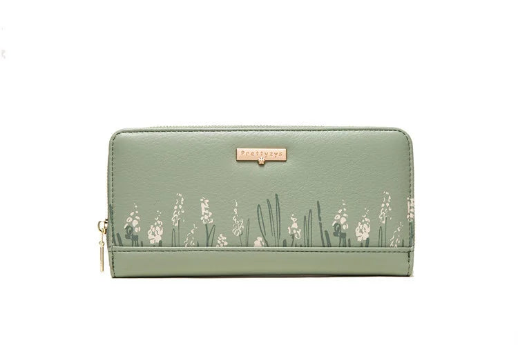 Pritti's Women's Long Zipper Handbag with Large Capacity