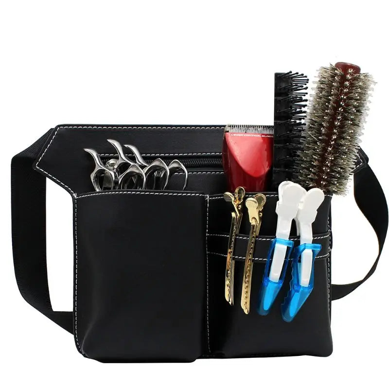 Barber Scissors Bag Waist Pack Hairdressing Salon Tool