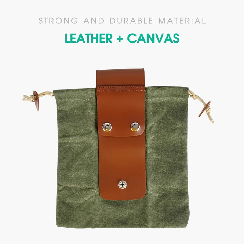 Portable Outdoor Fruit Pack Canvas Folding Bag