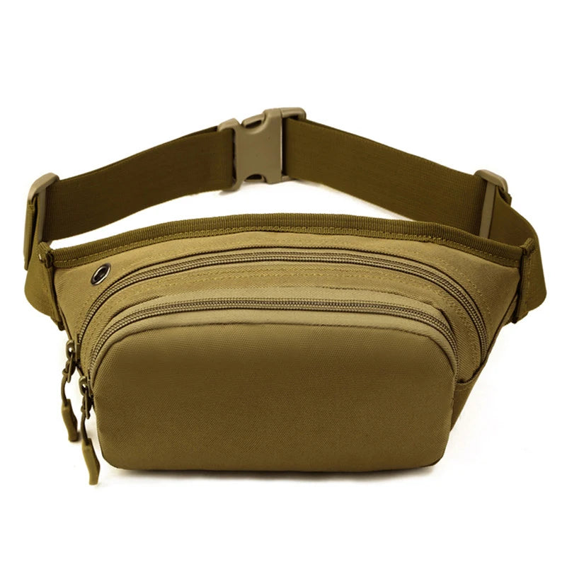 Protector Plus Men Waist Bags Waterproof Nylon Pack