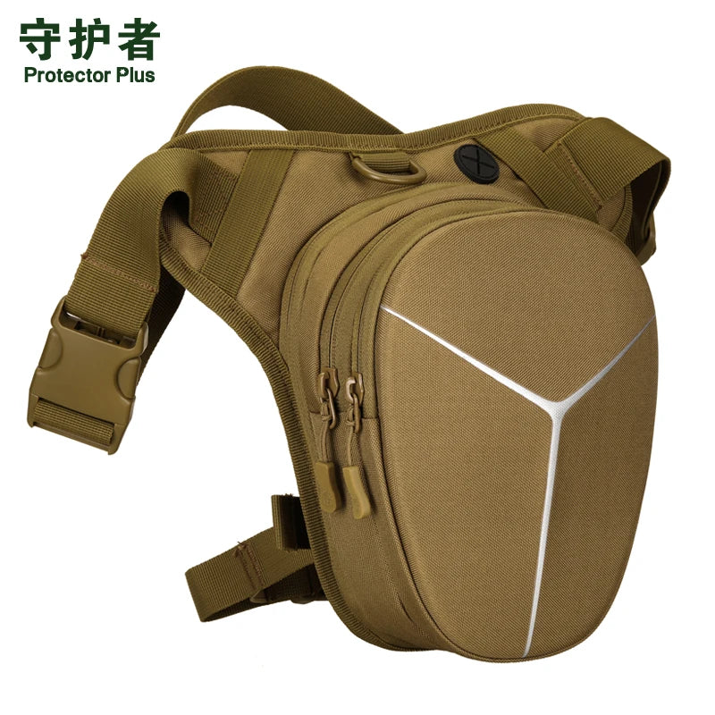 Reflective Motorcycle Riding Waist Bag Leg Bag Crossbody Bag
