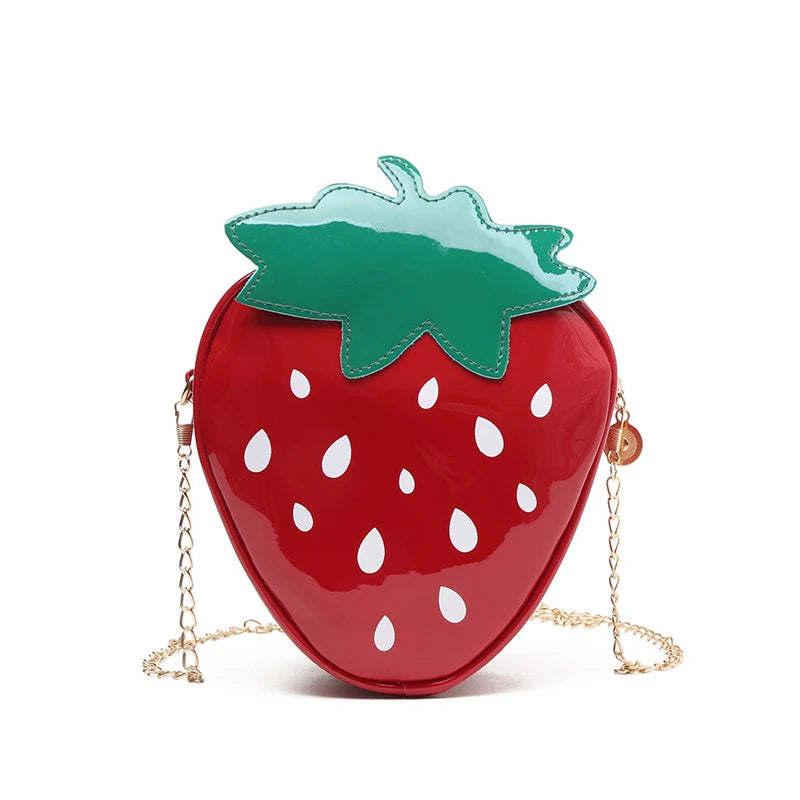 Personalized Strawberry Mini Handbags for Women
