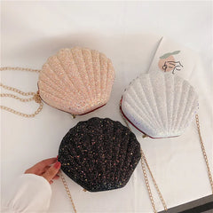 Shell Shape Mini Bag Chain Shoulder Bag for Women