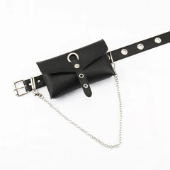 Women's Large Capacity Waist Bag with Chain Strap