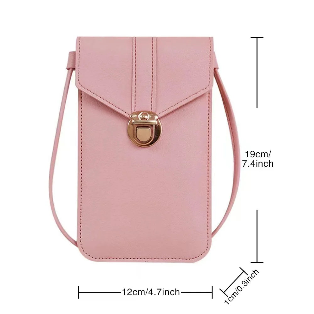 Nurse Print Crossbody Phone Wallet Bag