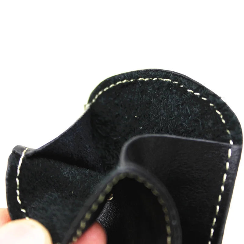 Leather Keychain Wallet Car Key Holder Organizer Case