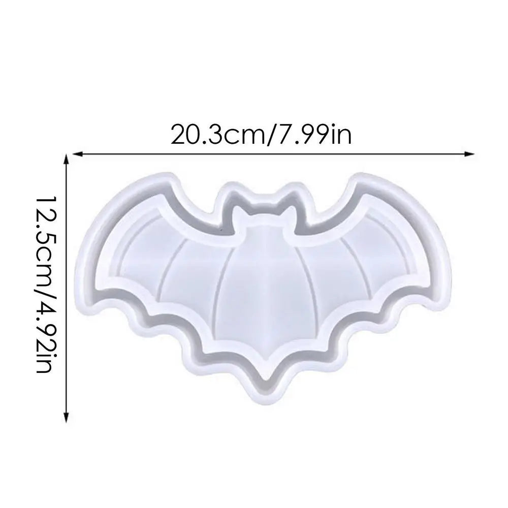 Halloween Pumpkin Bat Ghost Sea Turtle Tray Silicone Molds DIY Epoxy Mold