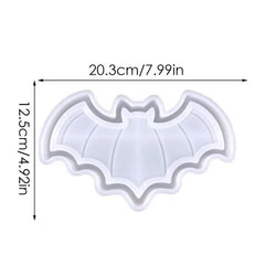 Halloween Pumpkin Bat Ghost Sea Turtle Tray Silicone Molds DIY Epoxy Mold