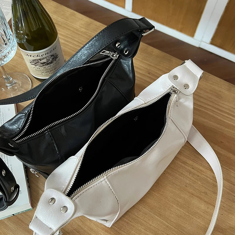 Punk Hot Girls Crossbody Bags Women Shoulder Underarm Bag