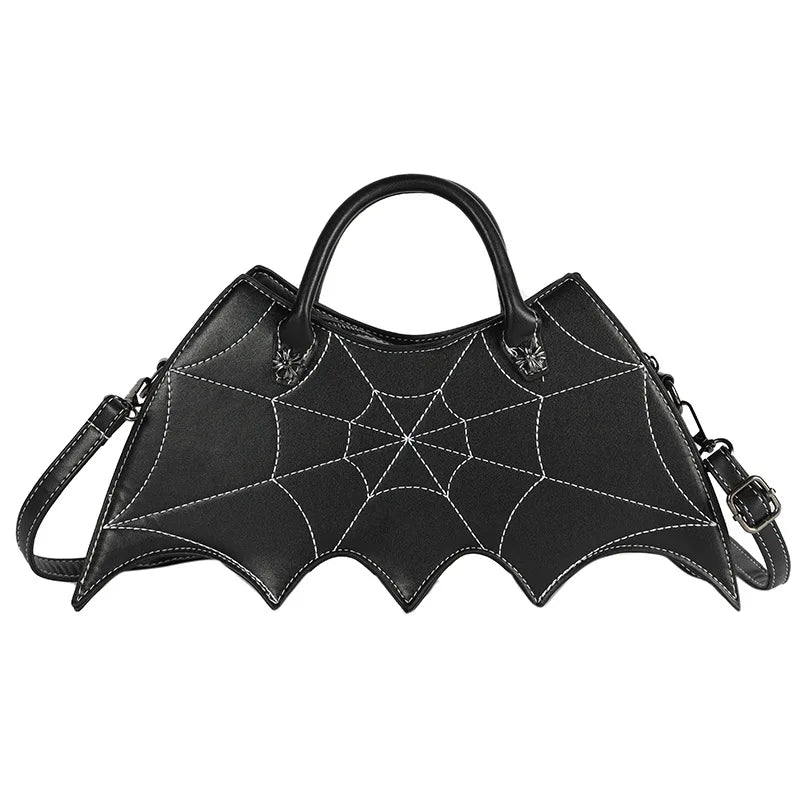 Punk Style Bat Crossbody Bag for Women Funny Shoulder Bag