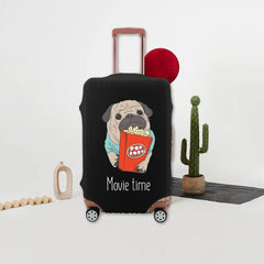 Puppy Print Luggage Cover 18-32 Inch Thicker Dustproof Protective Cover