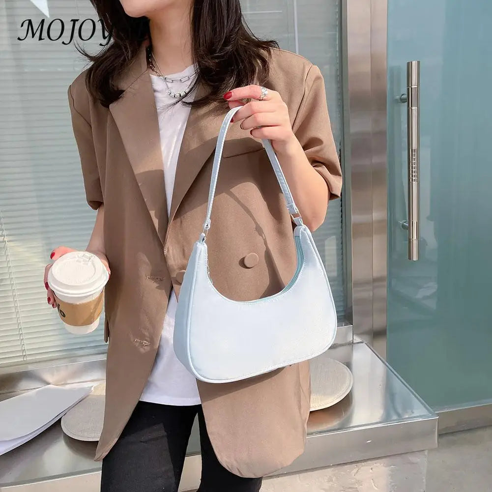 Retro Solid Top-handle Handbags for Women