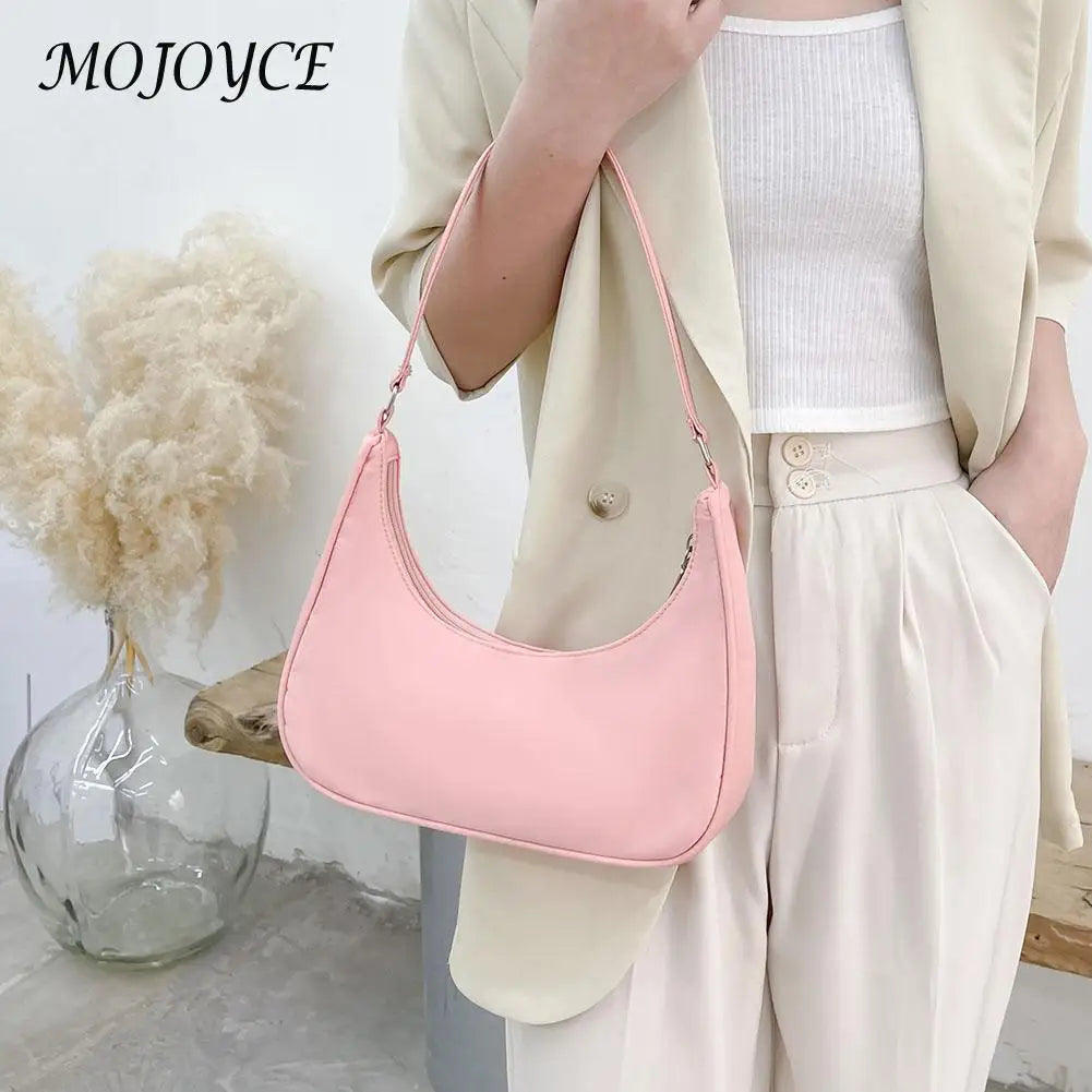 Retro Solid Top-handle Handbags for Women
