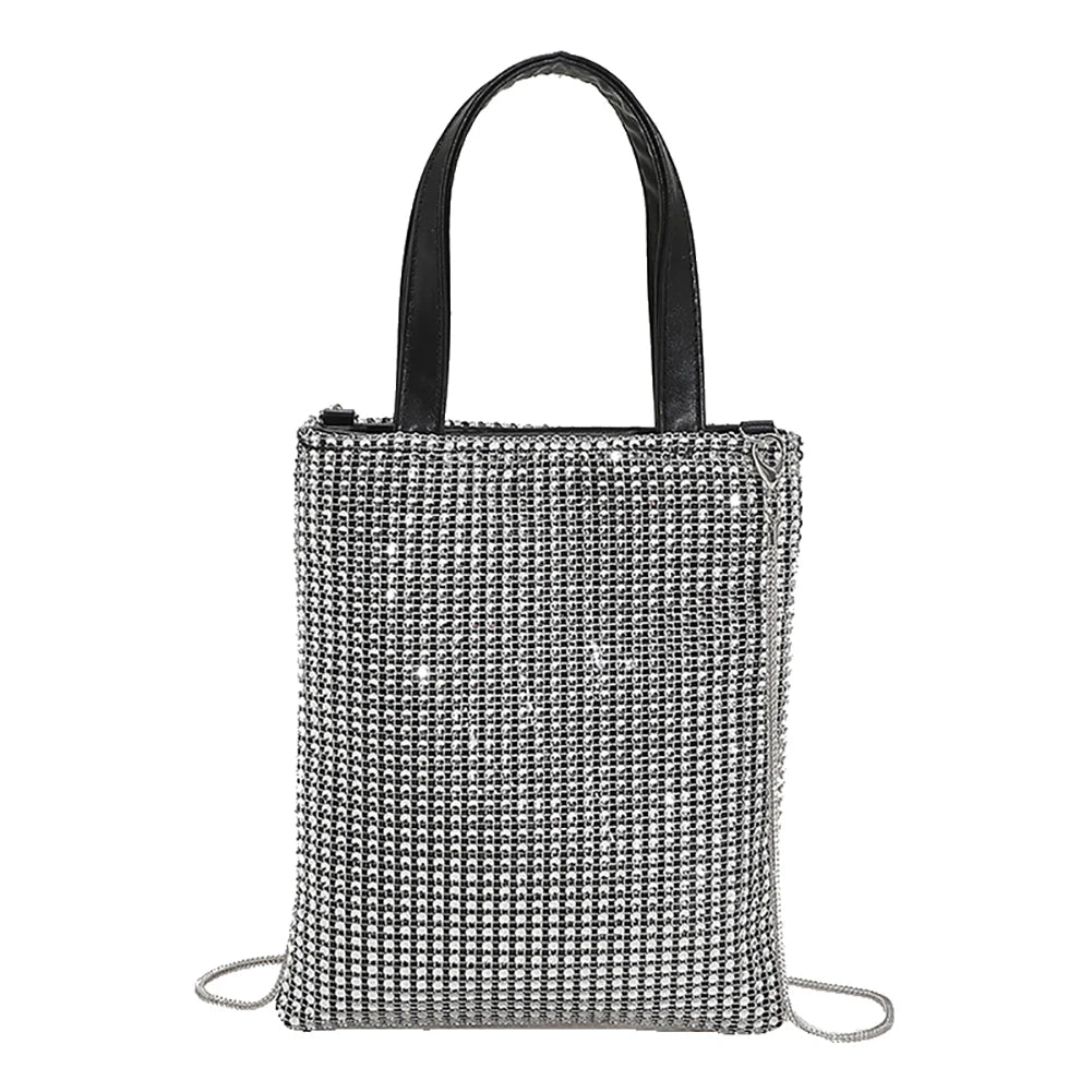 Rhinestone Chain Shoulder Bag for Ladies