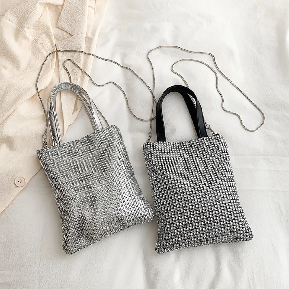 Rhinestone Chain Shoulder Bag for Ladies