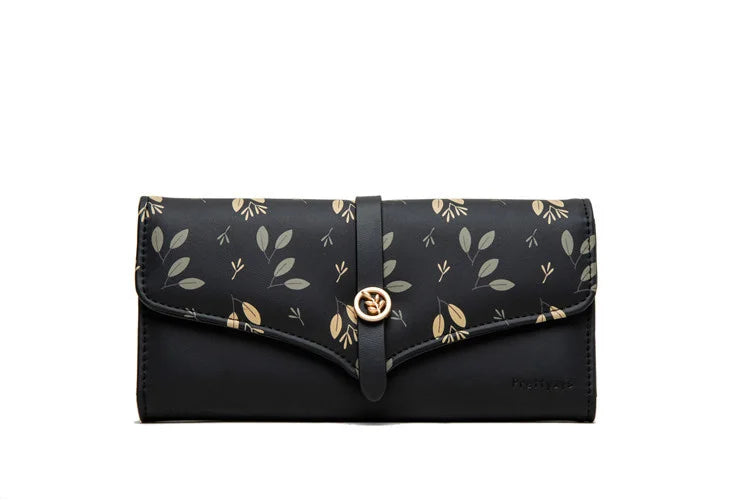 Soft Face Pu Wallet Women's Long Multifunctional Wallet