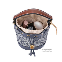 Satin Purse Organizer Insert for Bucket Bag