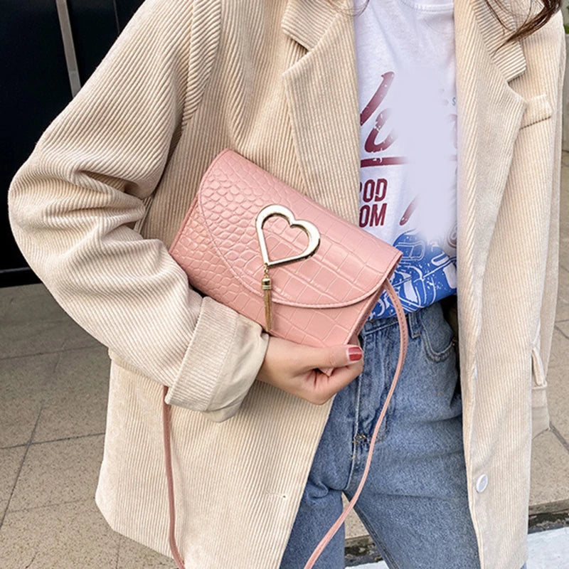 Fashionable Purses Satchels Women's Bag PU Lipstick Bags