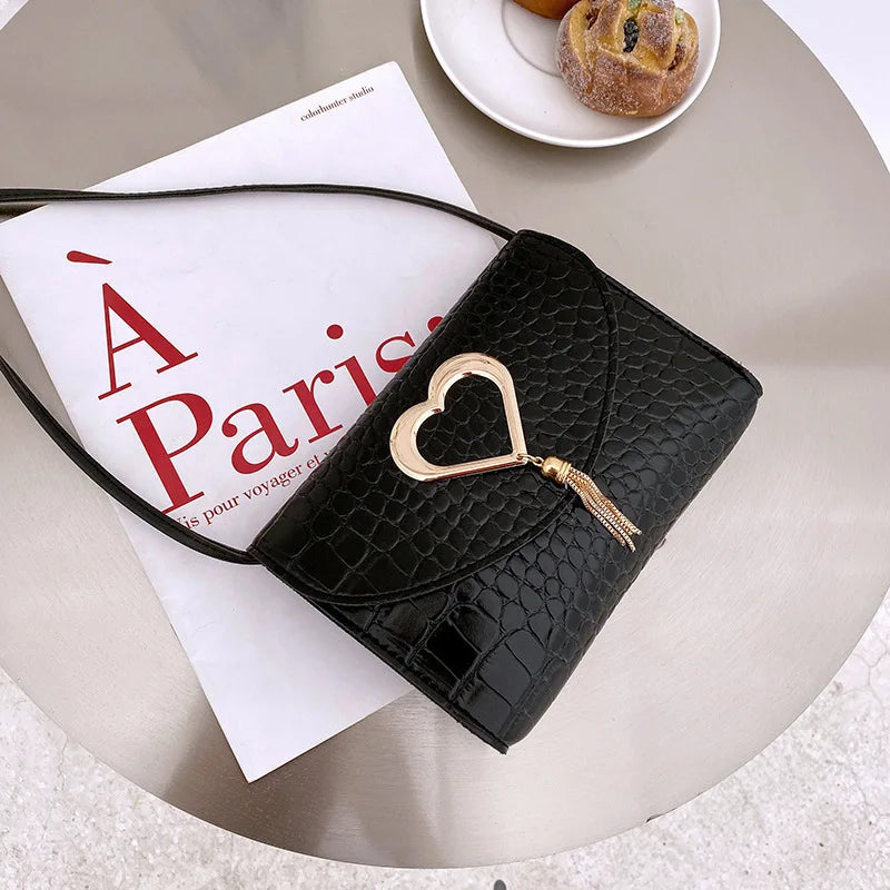 Fashionable Satchels Women's Bag PU Lipstick Handbags