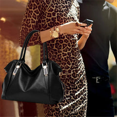 Tassel Motorcycle Bag Crossbody Shoulder PU Leather