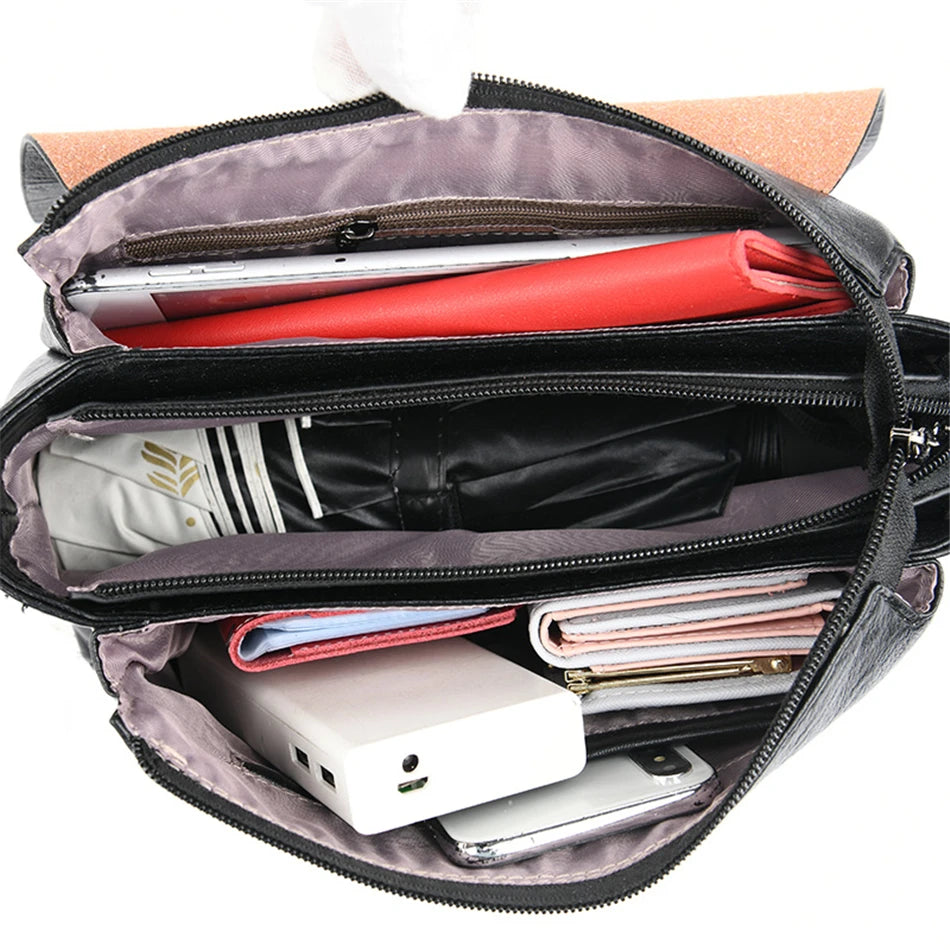 Designer Leather Shoulder Messenger Bag Crossbody Bags for Women Ladies