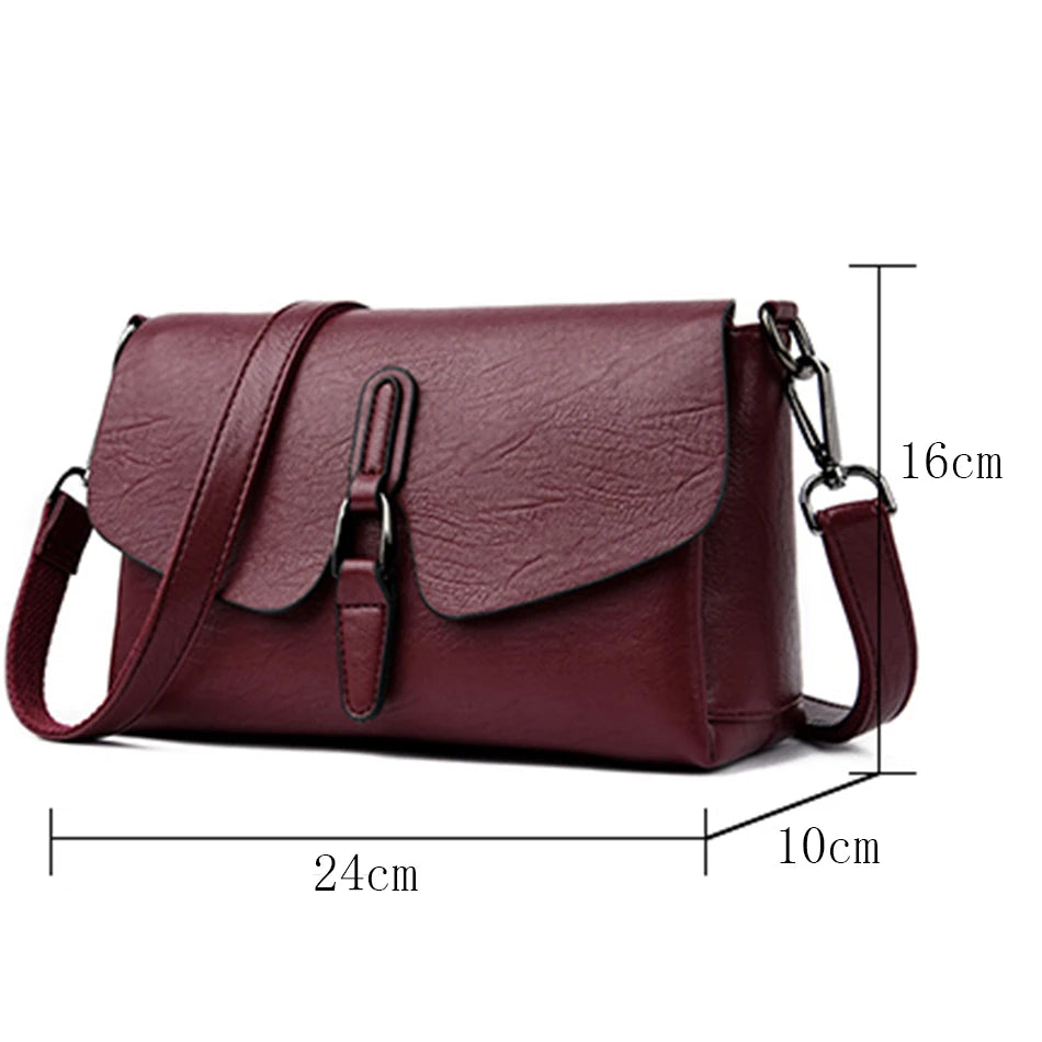 Designer Leather Shoulder Messenger Bag Crossbody Bags for Women Hand Bag