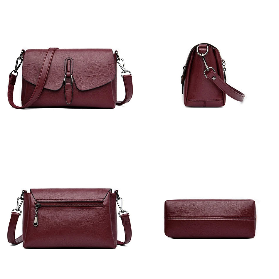Designer Leather Shoulder Messenger Bag Crossbody Bags for Women Hand Bag