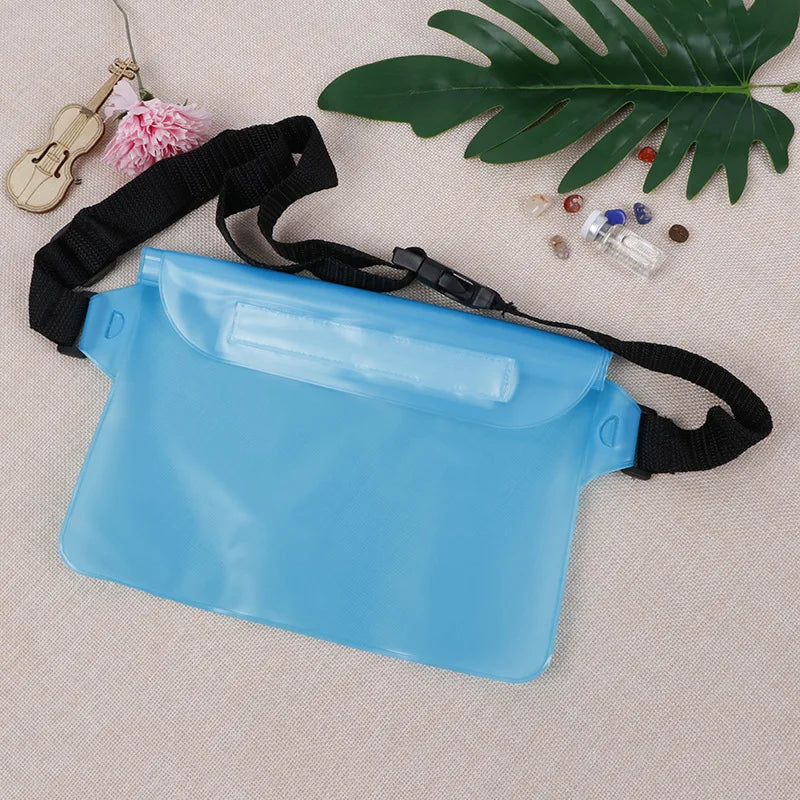 PVC Waterproof Waist Bag Outdoor Phone Storage Swim