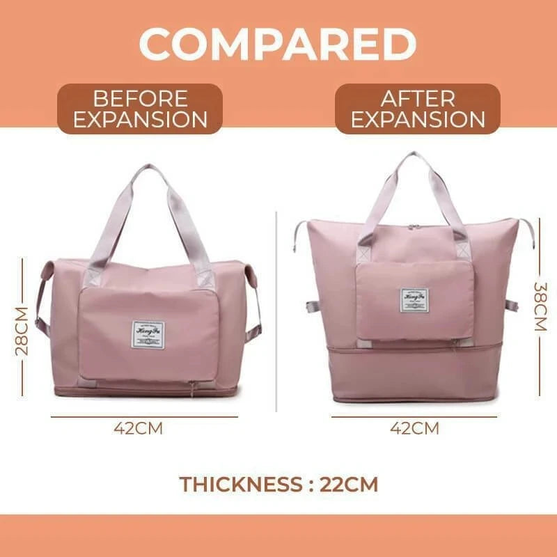 Large Folding Travel Bags Waterproof Luggage Tote Handbag