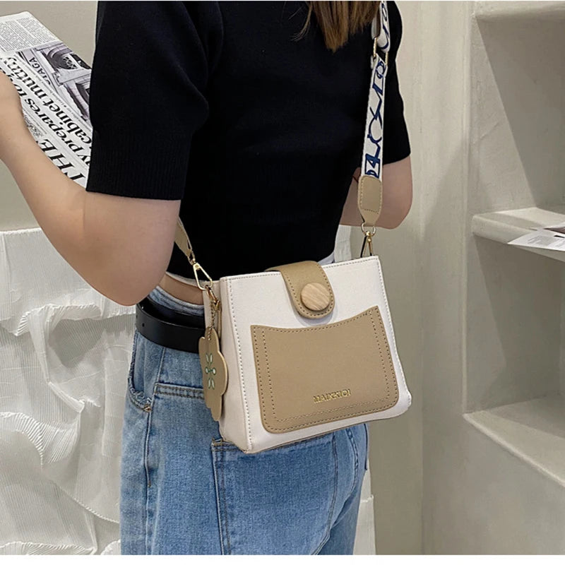 Women's Shoulder Mobile Phone Messenger Bag Tote Casual Texture
