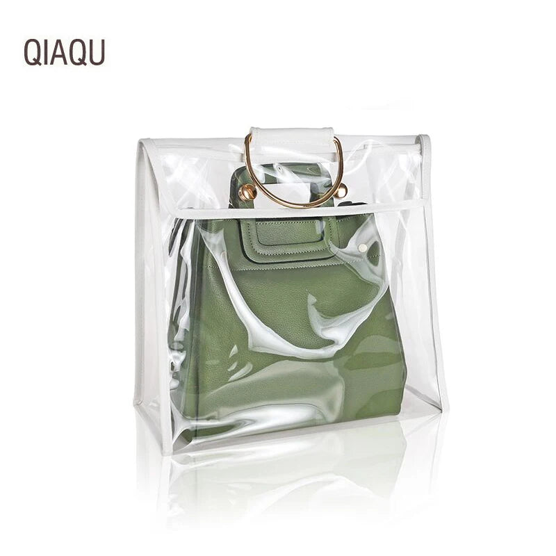 Fashionable Hanging Transparent PVC Storage Bag