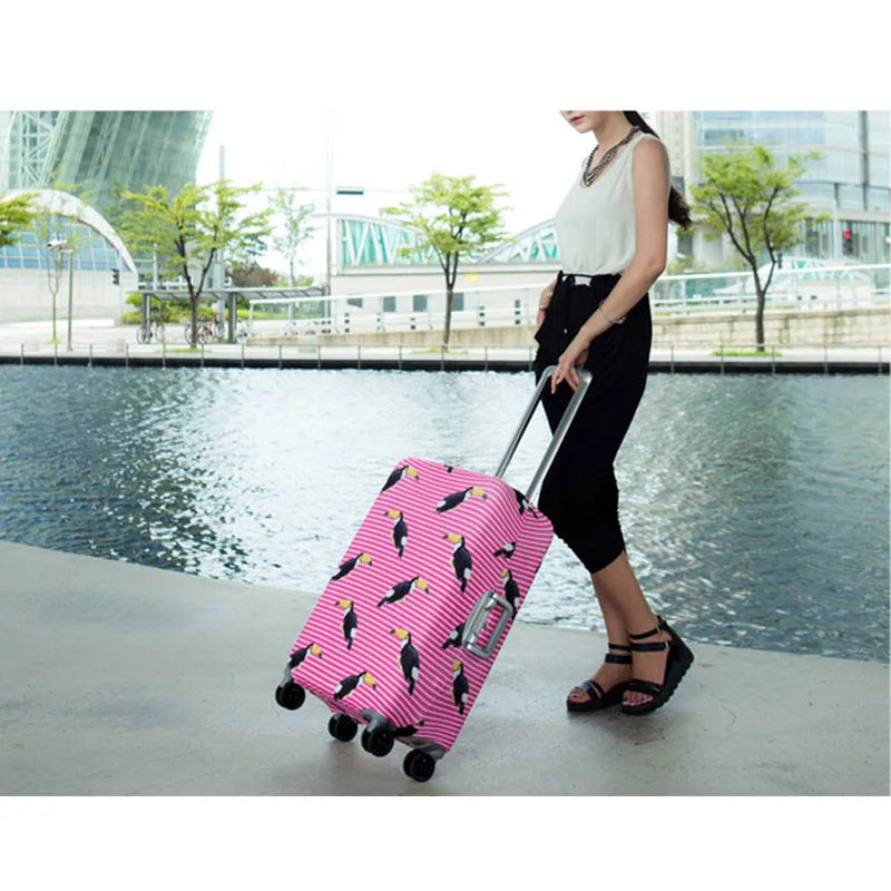 Multi-function Dust-proof Elastic Luggage Cover for Travel Accessories
