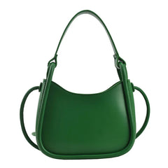 Qiaoduo PU Leather Women's Handbag Short Handle Shoulder Crossbody Bag